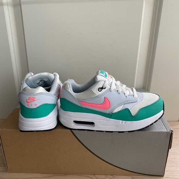 Nike Airmax 1 OG South Beach Kids Sneakers - SZ 12.5 C - Picture 9 of 11